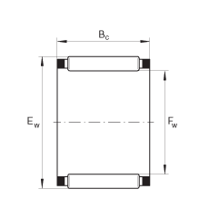 滾針及保持架組件 K35X40X17, 根據(jù) DIN 5405-1/ISO 3030 標(biāo)準(zhǔn)