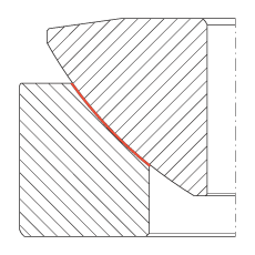 推力關(guān)節(jié)軸承 GE70-AW, 根據(jù) DIN ISO 12 240-3 標準，免維護